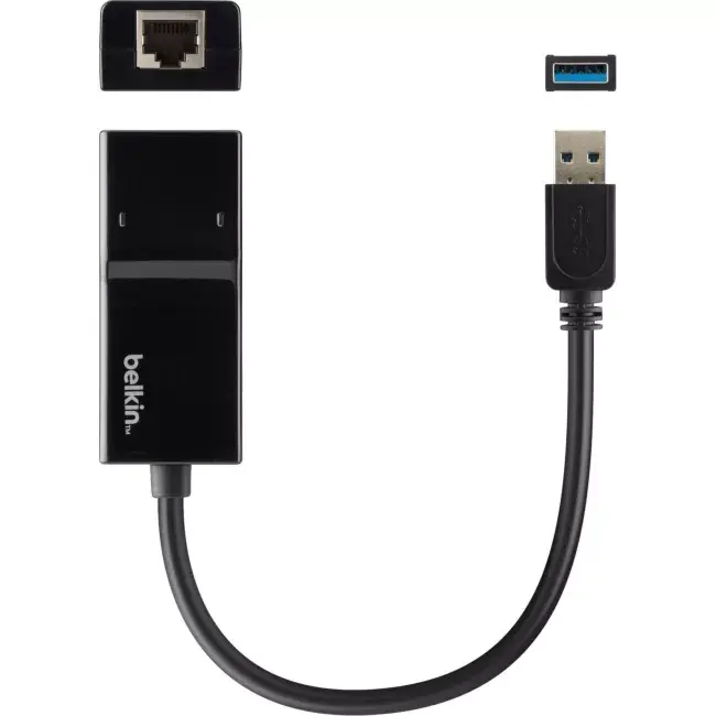 USB 3.0 / Gigabit Ethernet adapteris Belkin B2B048 Photo 2