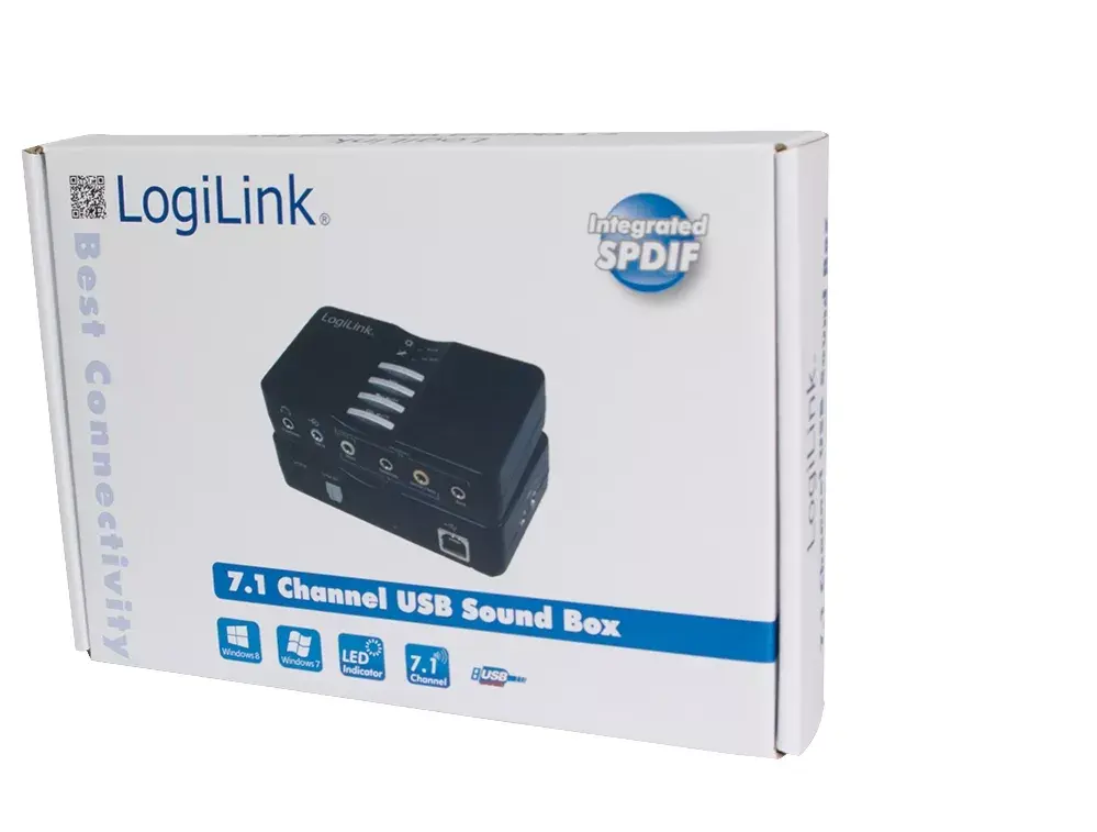 LOGILINK UA0099 USB skaņas kaste 7.1 Photo 2