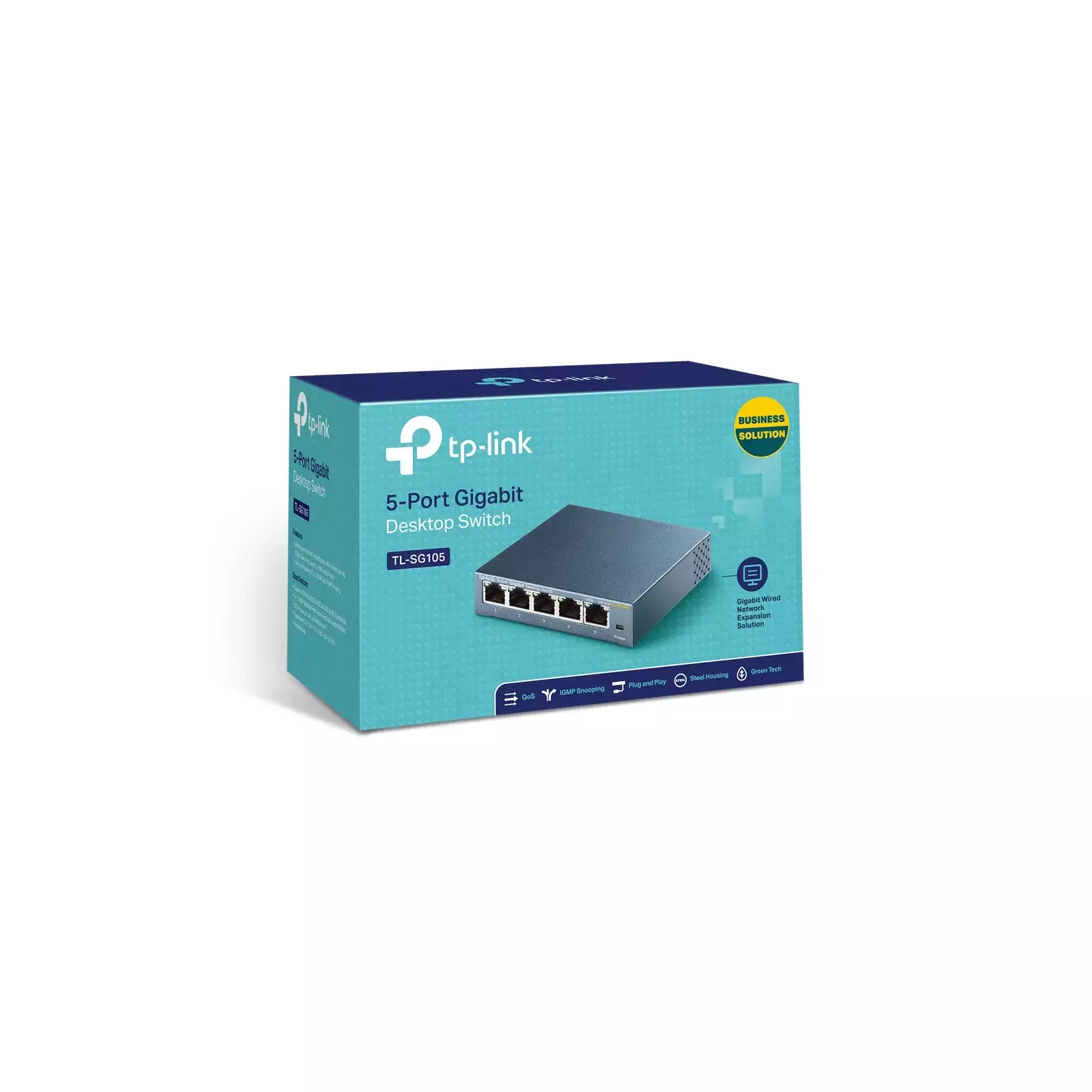 TP Link - 5-Port 10/100/1000Mbps Desktop Switch TL-SG105? 