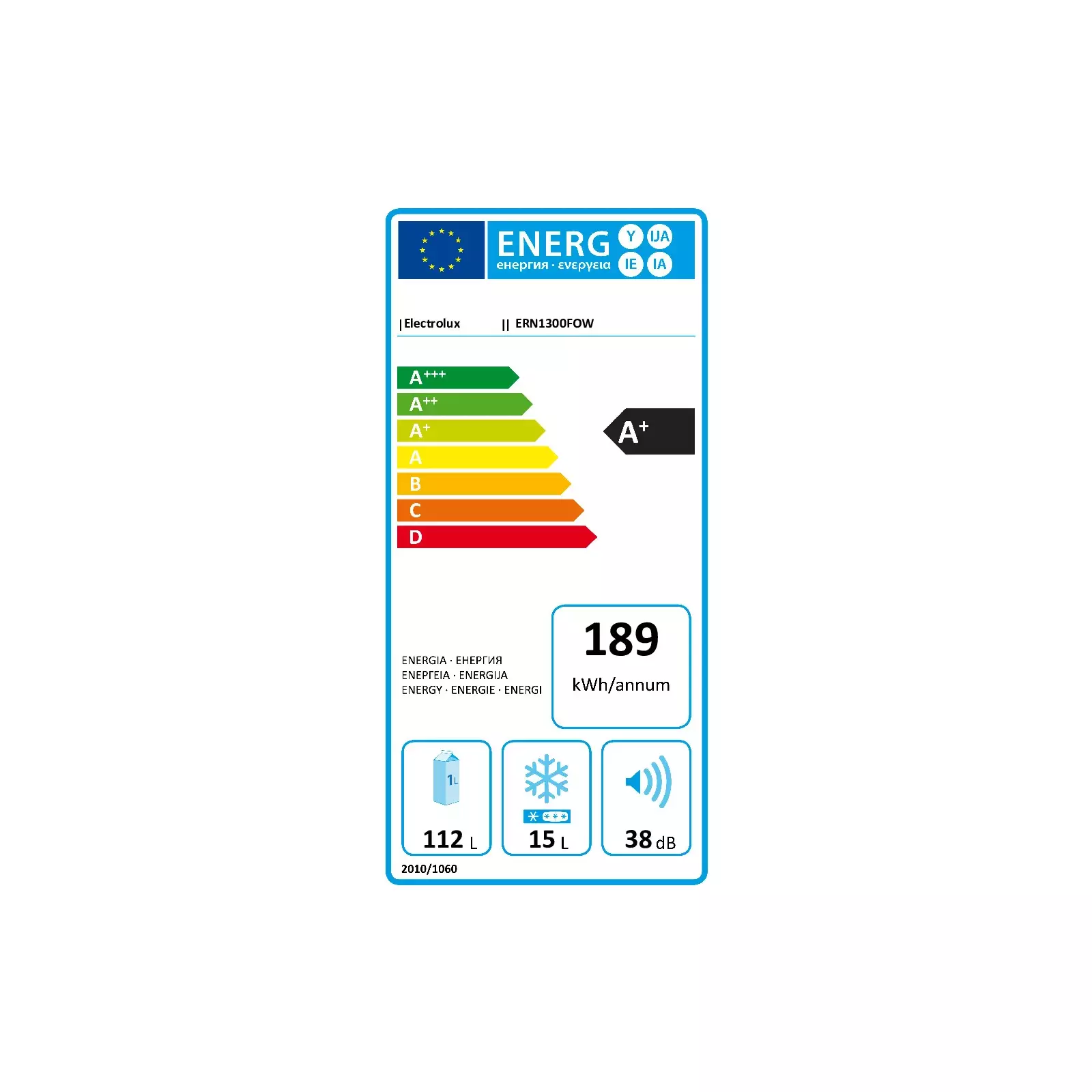 Electrolux ERN1300FOW Photo 2