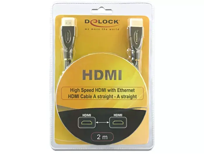 HDMI кабель DeLOCK 2м AM/AM Photo 2