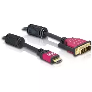 HDMI - DVI Cable DeLOCK 84343 3.0m male / male