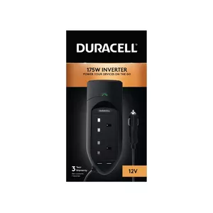 Инвертор Duracell 175W Twin UK Socket