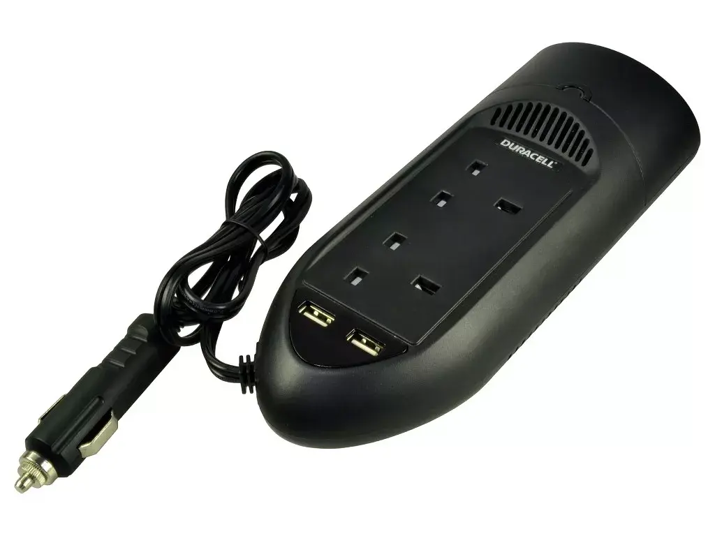 Инвертор Duracell 175W Twin UK Socket Photo 2