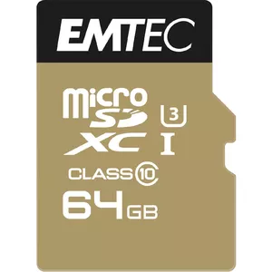 Emtec ECMSDM64GXC10SP zibatmiņa 64 GB MicroSDXC Klases 10