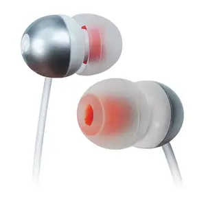 Austiņas CYGNETT SpaceBuds — vadu iekškanālu (supraaural), sudrabotas