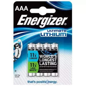 Vienreizējā baterija Energizer Ultimate AAA Lithium