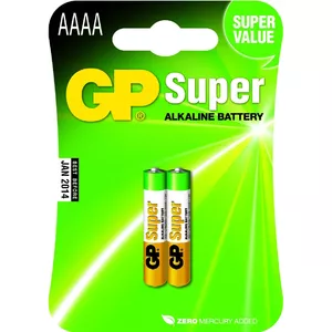 GP Batteries Super Alkaline AAAA Vienreizējas lietošanas baterija Sārmaina akumulatoru baterija