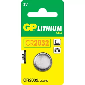 Single-use battery GP Batteries CR2032