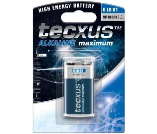 Tecxus 6LR61 9V sārma baterija Photo 2