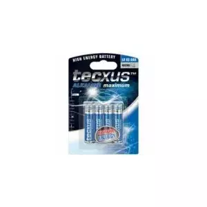 Tecxus LR03 - 4Pk Vienreizējas lietošanas baterija Sārmaina akumulatoru baterija