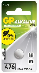Одноразовая батарея GP Batteries Alkaline Cell A76