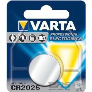 Vienreizējā baterija Varta 06025 CR2025 Lithium