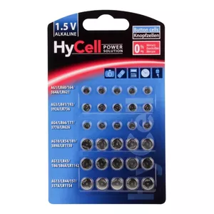 Single-use battery HyCell 5015473 LR60 LR66 LR41 LR43 LR44 LR54 Alkaline