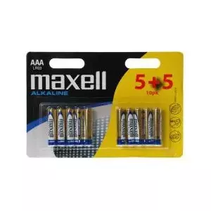 Vienreizējās lietošanas akumulators Maxell AAA