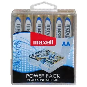 Household single-use AA alkaline batteries MAXELL 790269.04.CN — 1.5 V, 24 pcs