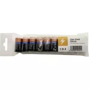 Литиевая батарея Duracell DL123A Ultra 3В 1400 мА·ч — элемент