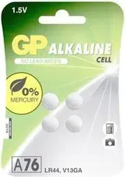 Akumulators GP V13 GA 05076AC4 – 1×4 iep., alkalīna pogbaterija