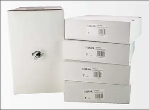 Networking Cable LogiLink CPV0020 RJ45 Cat5e 305m Beige