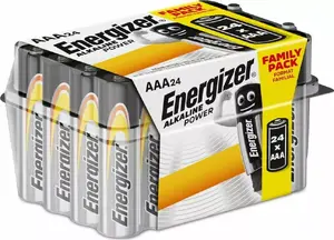 Alkaline AAA batteries Energizer E300456500 — 24-pack (AAA, 1.5V)
