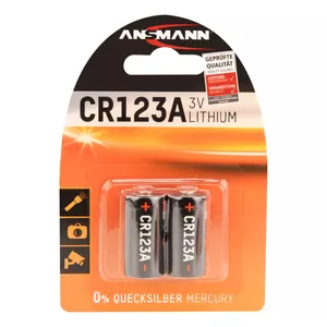 Одноразовая батарея Ansmann 1510-0023 CR123A Lithium