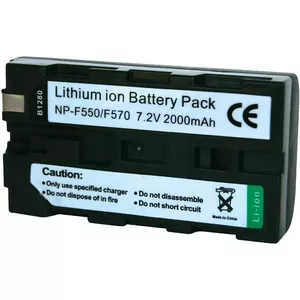 Conrad 250467 camera/camcorder battery Lithium-Ion (Li-Ion) 2000 mAh