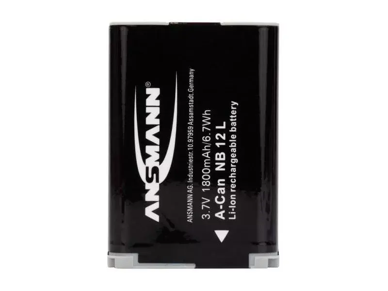 ANSMANN A-Canon NB 12L аккумулятор для фото 1800 mAh Photo 2