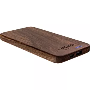 InLine woodplate USB PowerBank 5000mAh