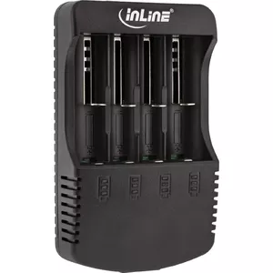 InLine Charger for Lithium and NiCd+NiMH batteries, 1 pc