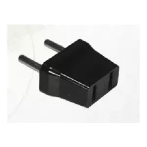 Power Plug Adapter Alcasa 1500-RA16 Black Male/Female