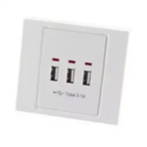 Socket outlet USB ShiverPeaks BS60065 White