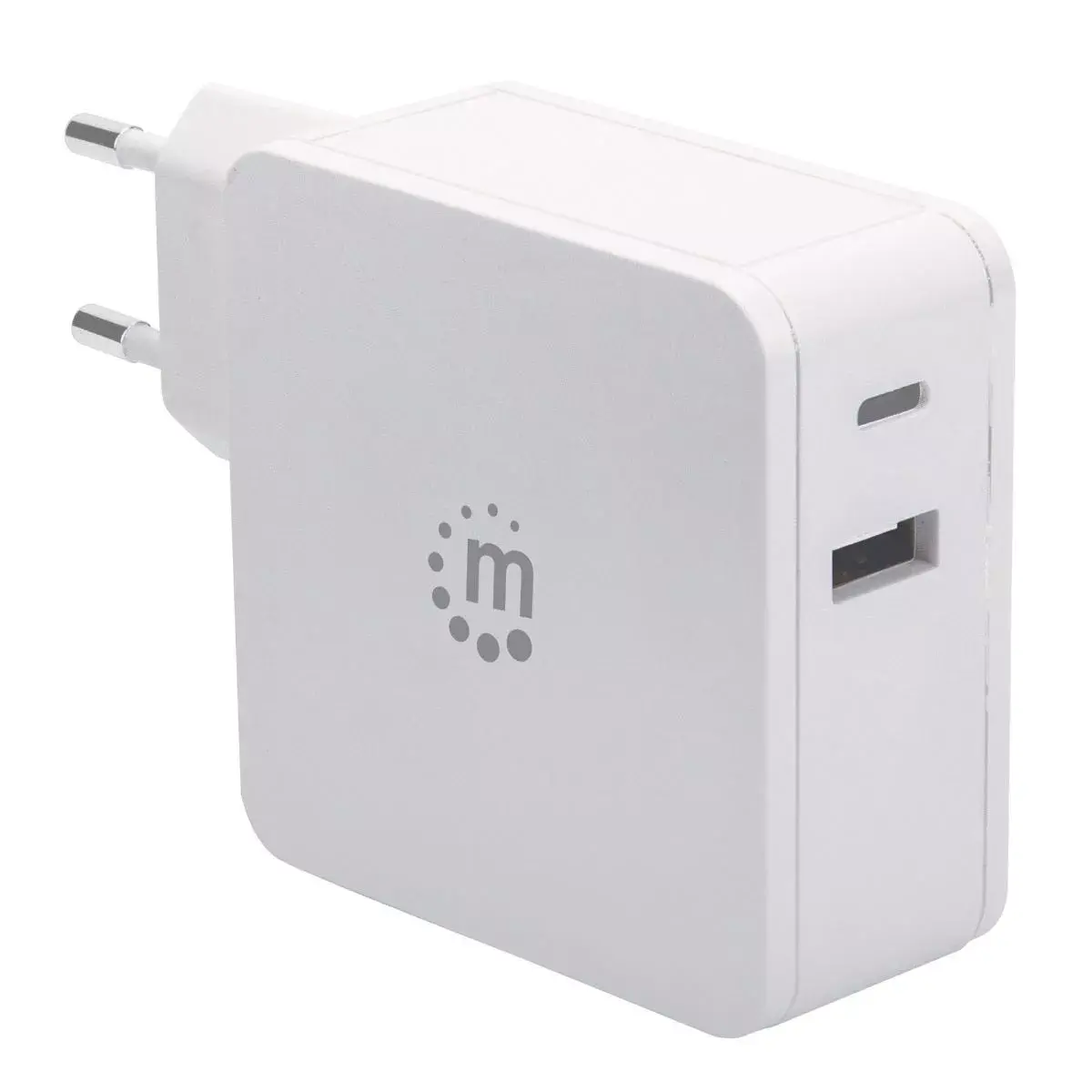 MANHATTAN 180146 USB‑C 45W + USB‑A 2.4A lādētājs Photo 2