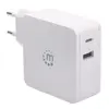 MANHATTAN 180146 USB‑C 45W + USB‑A 2.4A lādētājs Photo 2