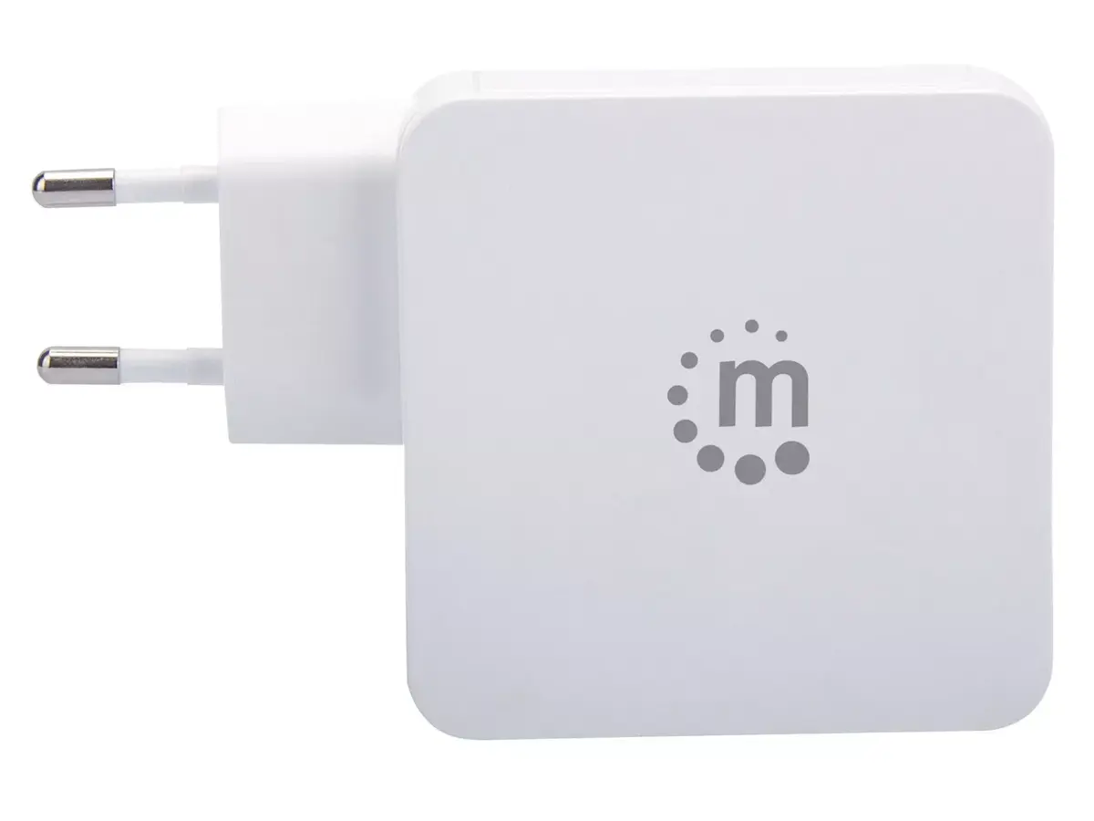 MANHATTAN 180146 USB‑C 45W + USB‑A 2.4A lādētājs Photo 3