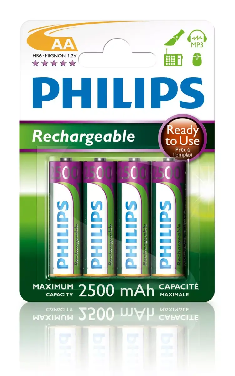 Philips R6B4RTU25/10 Uzlādējama AA baterija NiMH