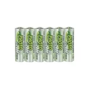 Rechargeable NiMH Batteries ANSMANN 1322-0000-510 pack 4+2 (AA/AAA unspecified)