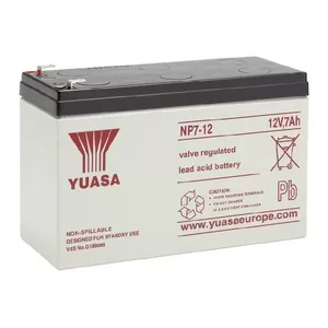 Yuasa NP7-12 UPS akumulators Noslēgts svina skābju (VRLA) 12 V