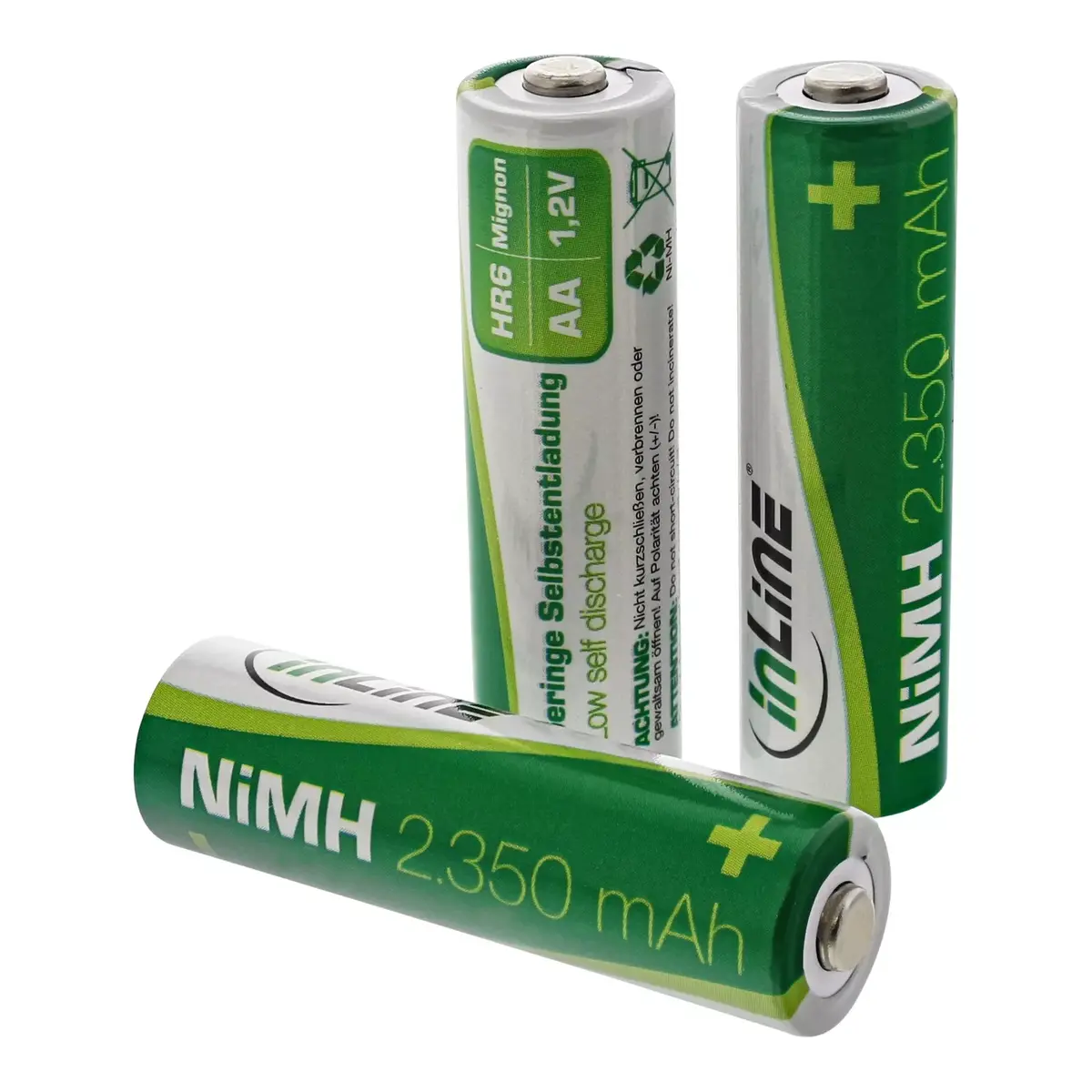 Uzlādējama baterija InLine Mignon AA 2350mAh Photo 4