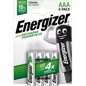 Аккумуляторная батарея Energizer Accu Recharge Power Plus 700 AAA BP4