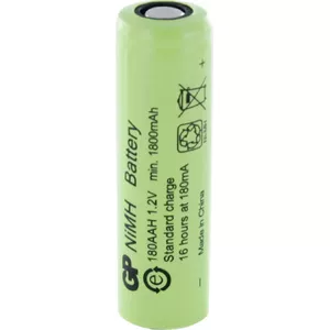 Rechargeable NiMH AA battery GP GP180AAH 1.2 V 1800 mAh