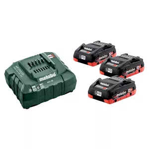 Набор аккумуляторов и зарядного устройства Metabo BASIC SET 3 X LIHD 4.0 AH