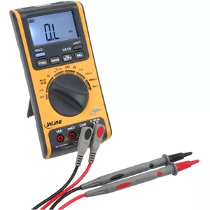 Multimeter InLine Digital Multimeter 5 in 1 with LCD, 9V battery, 185×85×44 mm