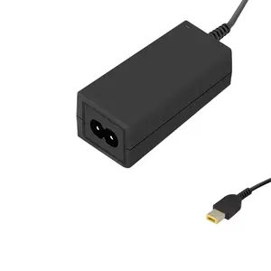 Сетевой адаптер QOLTEC 50098.45W для ноутбука, 100–240 В, для использования в помещении, чёрный