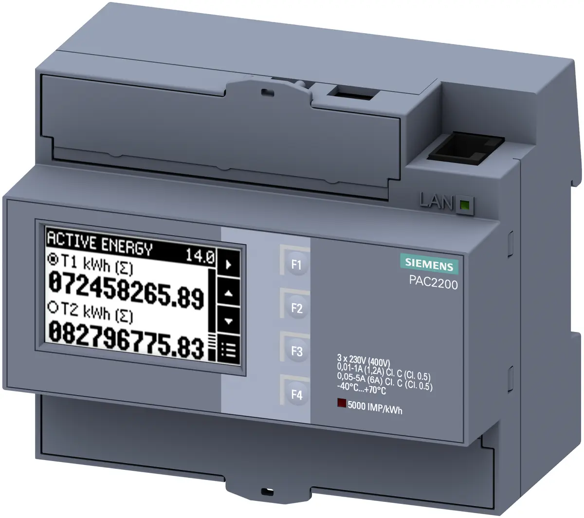 Siemens SENTRON PAC2200 DIN sliedes strāvas