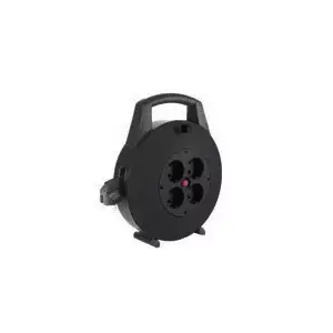 Удлинитель питания Bachmann 393.002 10м 4 розетки Черный