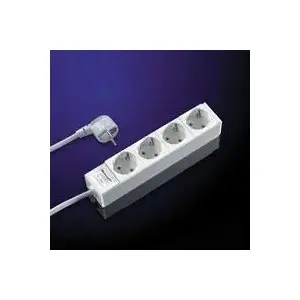 Распределительный блок SCHROFF 60110-201 1U алюминиевый с 4 AC розетками