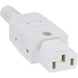 C13 Power Plug Bachmann 915.270 White