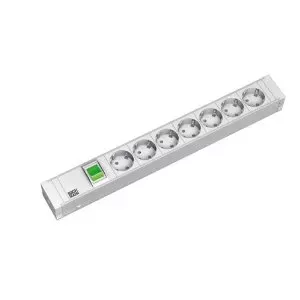 Сетевой фильтр Bachmann 333.000 белый 7 розеток 2 м