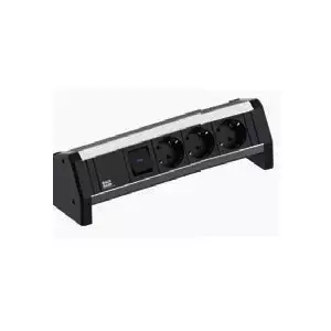 Удлинитель питания Bachmann DESK 1 3м 3 AC розетки Черный Серый