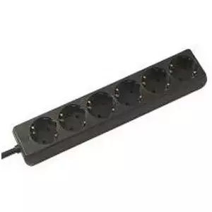 Удлинитель Bachmann 381.141S 1.5м 6 AC розеток черный